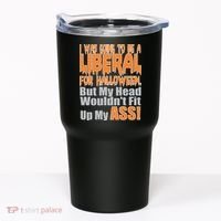 I Was Going To Be Liberal For Halloween Costume Tumbler thumb 0