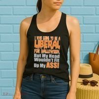 I Was Going To Be Liberal For Halloween Costume Women's Tank Top thumb 2