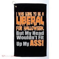 I Was Going To Be Liberal For Halloween Costume Golf Towel thumb 0