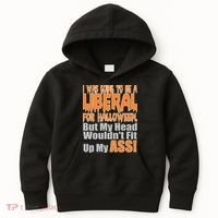I Was Going To Be Liberal For Halloween Costume Kids Hoodie thumb 0