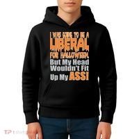 I Was Going To Be Liberal For Halloween Costume Kids Hoodie thumb 4