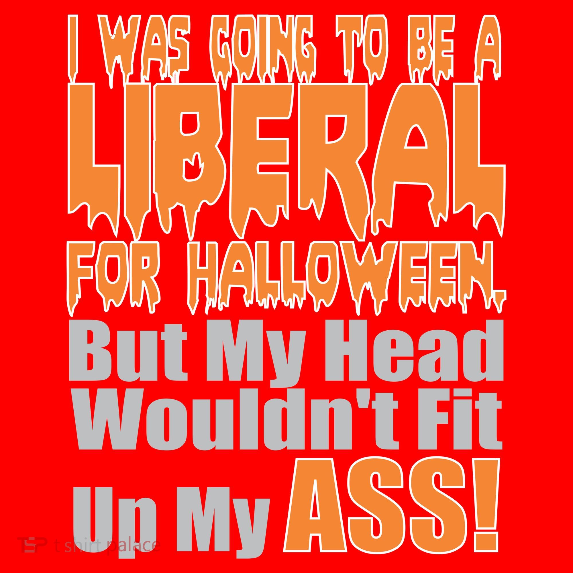 I Was Going To Be Liberal For Halloween Costume Santa Hat