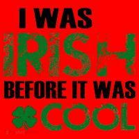 I Was Irish Before It Was Cool Funny Santa Hat thumb 1