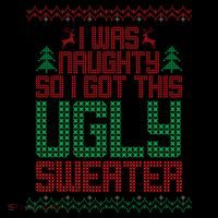 I Was Naughty So I Got This Ugly Christmas Sweater Coffee Mug thumb 5