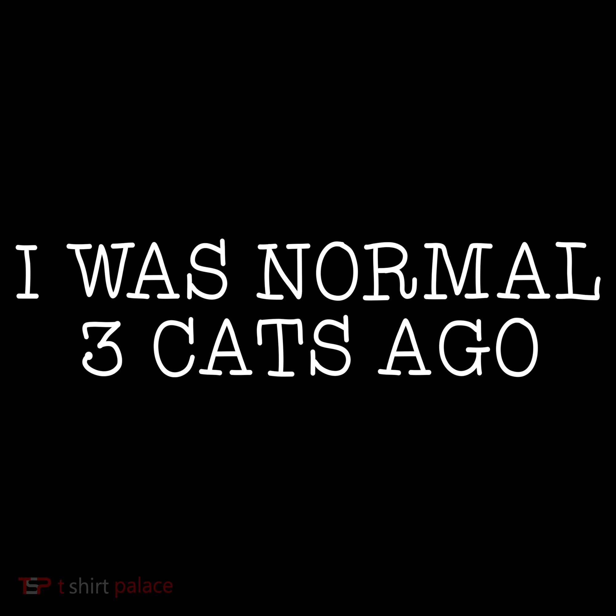 I Was Normal 3 Cats Ago Kids T-Shirt