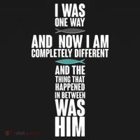 I Was One Way And Now I Am Completely Different Cross Sweatshirt thumb 3