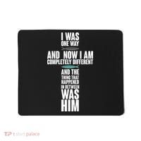 I Was One Way And Now I Am Completely Different Cross Mousepad thumb 0
