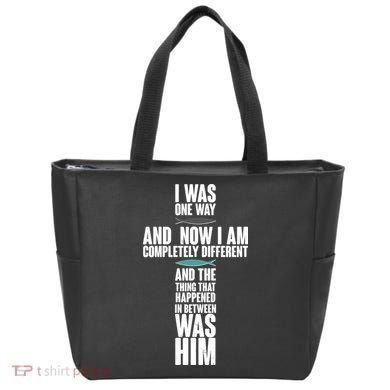 I Was One Way And Now I Am Completely Different Cross Tote Bag