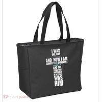 I Was One Way And Now I Am Completely Different Cross Tote Bag thumb 2