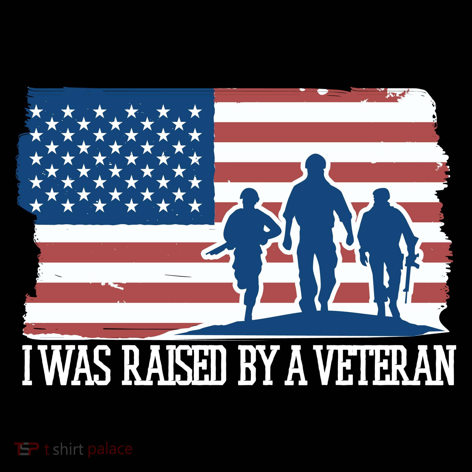 I Was Raised By A Veteran Women's Hoodie