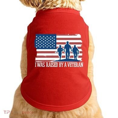I Was Raised By A Veteran Doggie Tank