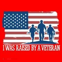 I Was Raised By A Veteran Doggie Tank thumb 4