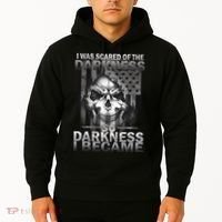 I Was Scared Of The Darkness So I Became The Darkness Hoodie thumb 2