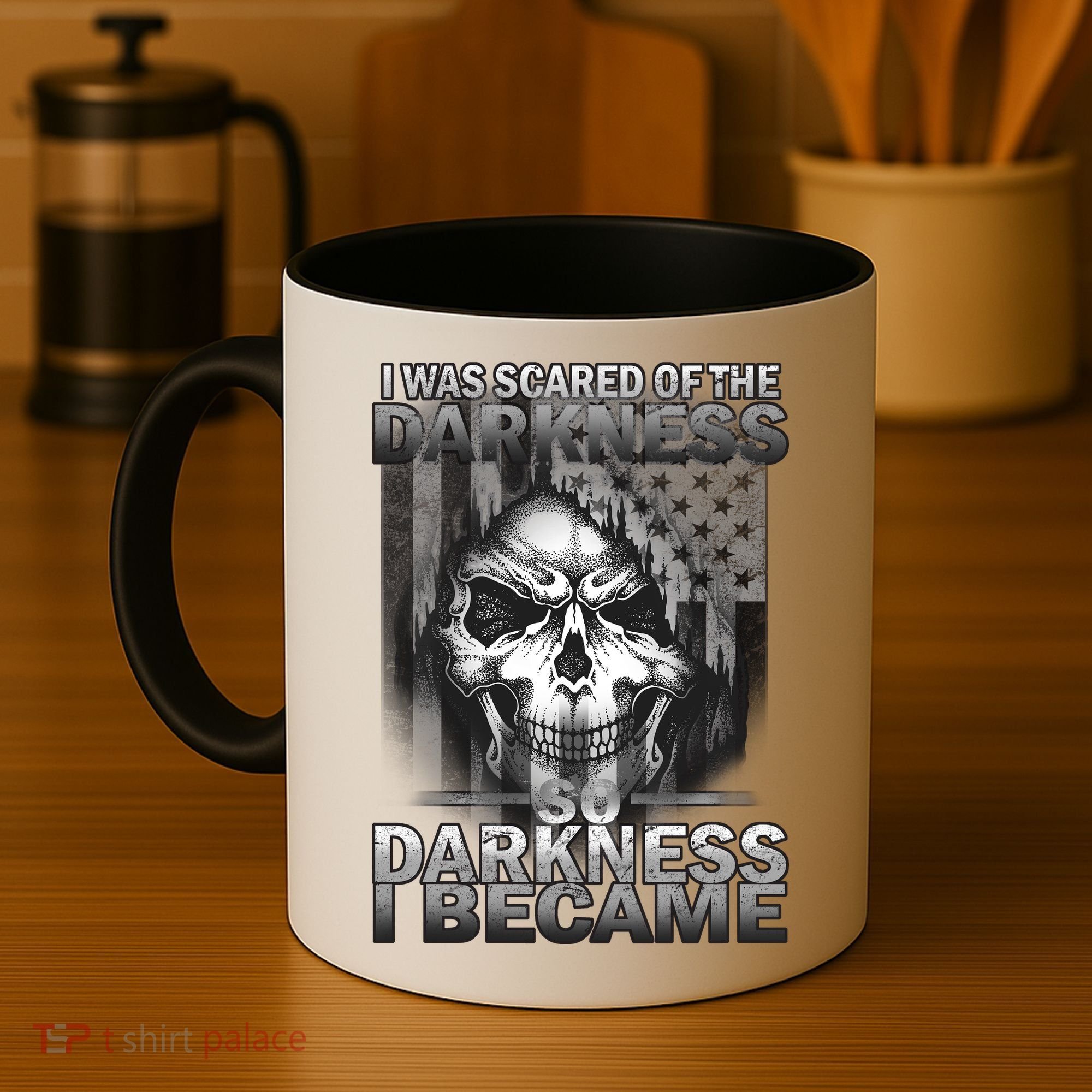 I Was Scared Of The Darkness So I Became The Darkness Coffee Mug