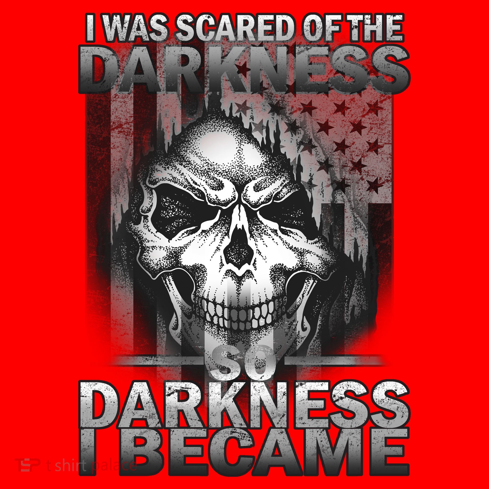 I Was Scared Of The Darkness So I Became The Darkness Santa Hat