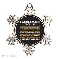 I Wear A Mask Because I Want to Protect You Ornament thumb 0