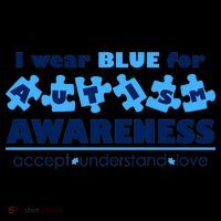 I Wear Blue For Autism Awareness Accept Understand Love Coffee Mug thumb 5