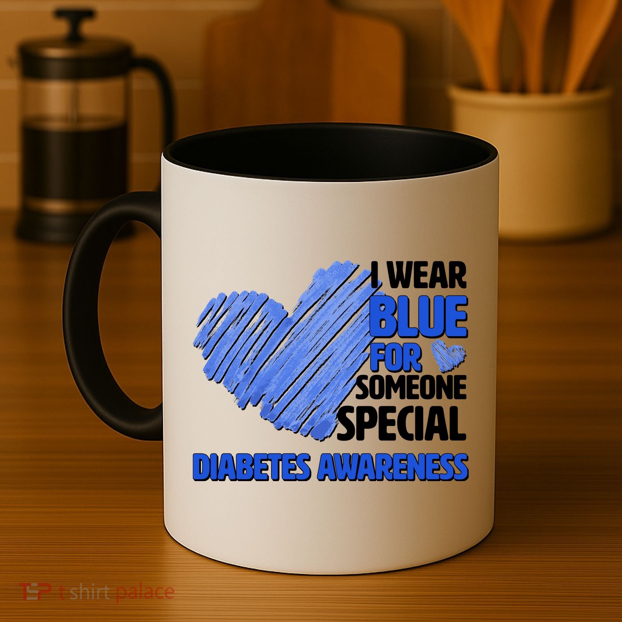 I Wear Blue For Someone Special Diabetes Awareness Coffee Mug