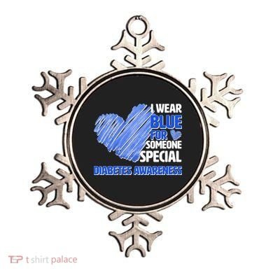 I Wear Blue For Someone Special Diabetes Awareness Ornament