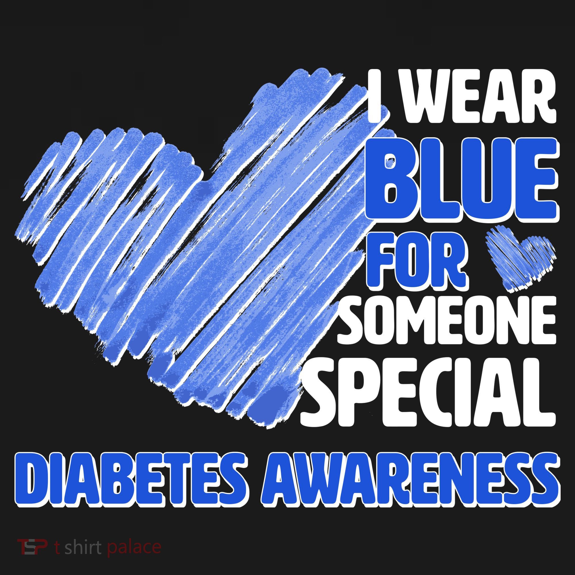 I Wear Blue For Someone Special Diabetes Awareness Women's Tank Top
