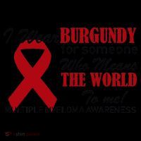 I Wear Burgundy Multiple Myeloma  Coffee Mug thumb 5