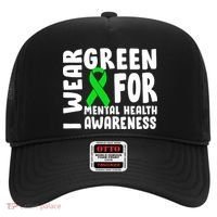 I Wear Green For Mental Health Awareness Hat thumb 0