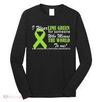 I Wear Lime Green Non-Hodgkin's Lymphoma Long Sleeve Shirt thumb 0