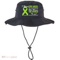 I Wear Lime Green Non-Hodgkin's Lymphoma Bucket Hat thumb 0