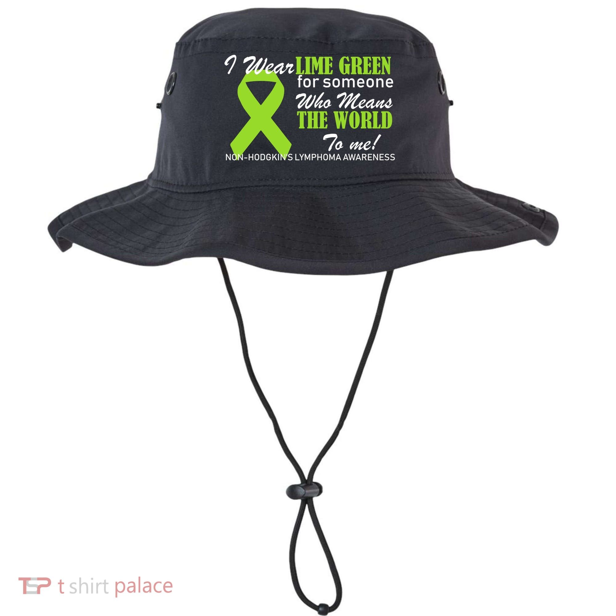 I Wear Lime Green Non-Hodgkin's Lymphoma Bucket Hat
