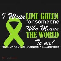 I Wear Lime Green Non-Hodgkin's Lymphoma Toddler Hoodie thumb 2