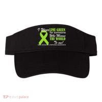 I Wear Lime Green Non-Hodgkin's Lymphoma Visor thumb 0