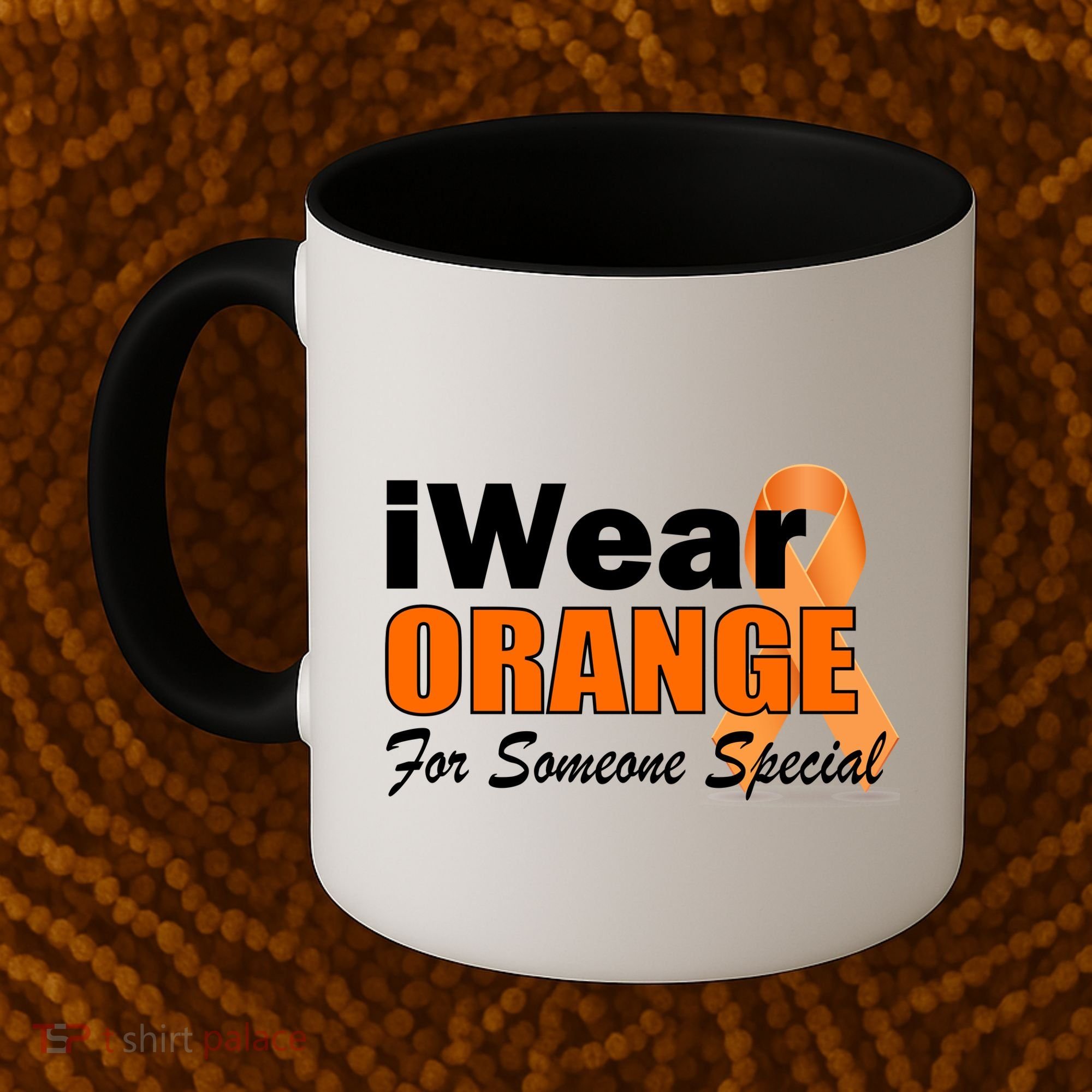 I Wear Orange For Someone I Love Leukemia Coffee Mug