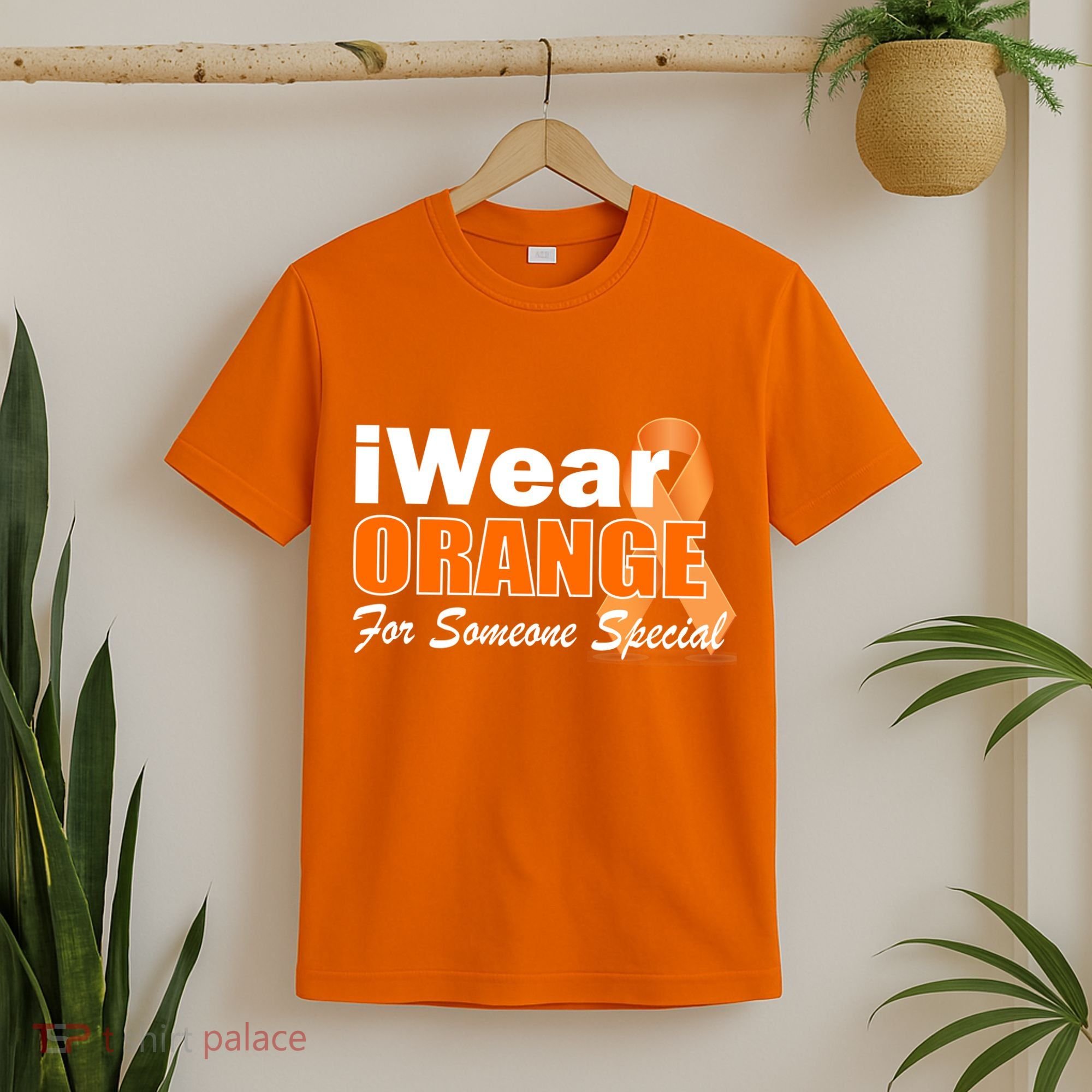 I Wear Orange For Someone I Love Leukemia T-Shirt