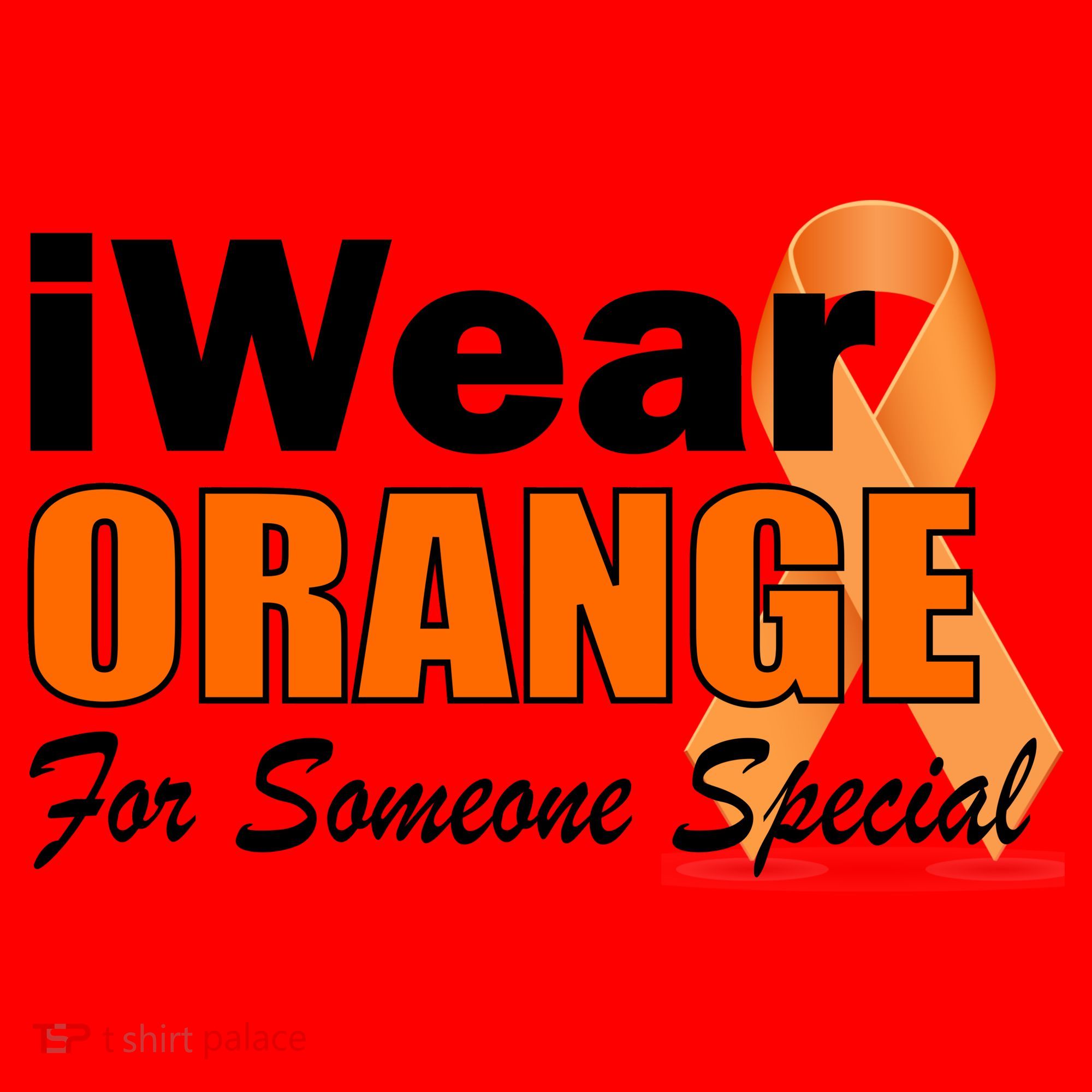 I Wear Orange For Someone I Love Leukemia Santa Hat