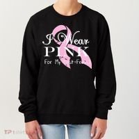 I Wear Pink For My Best Friend Women's Sweatshirt thumb 0