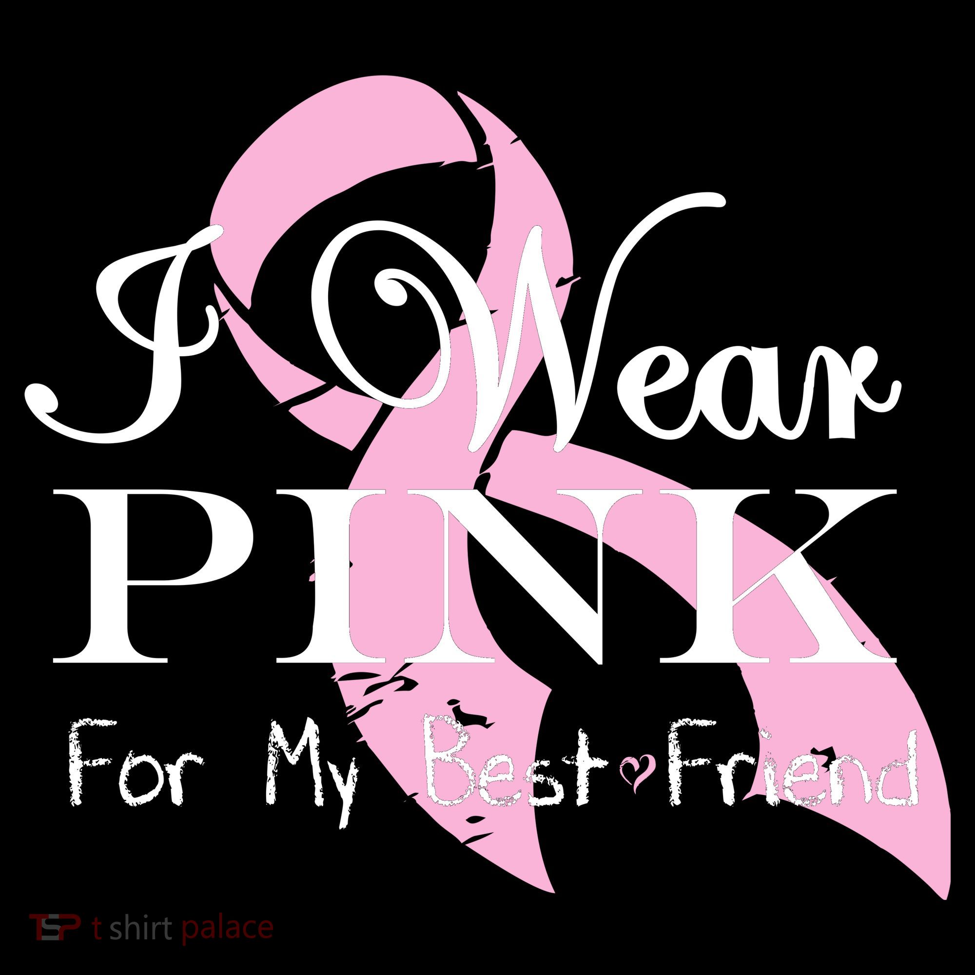 I Wear Pink For My Best Friend Apron