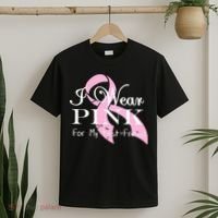 I Wear Pink For My Best Friend T-Shirt thumb 2