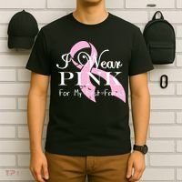 I Wear Pink For My Best Friend T-Shirt thumb 6
