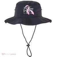 I Wear Pink For My Best Friend Bucket Hat thumb 0