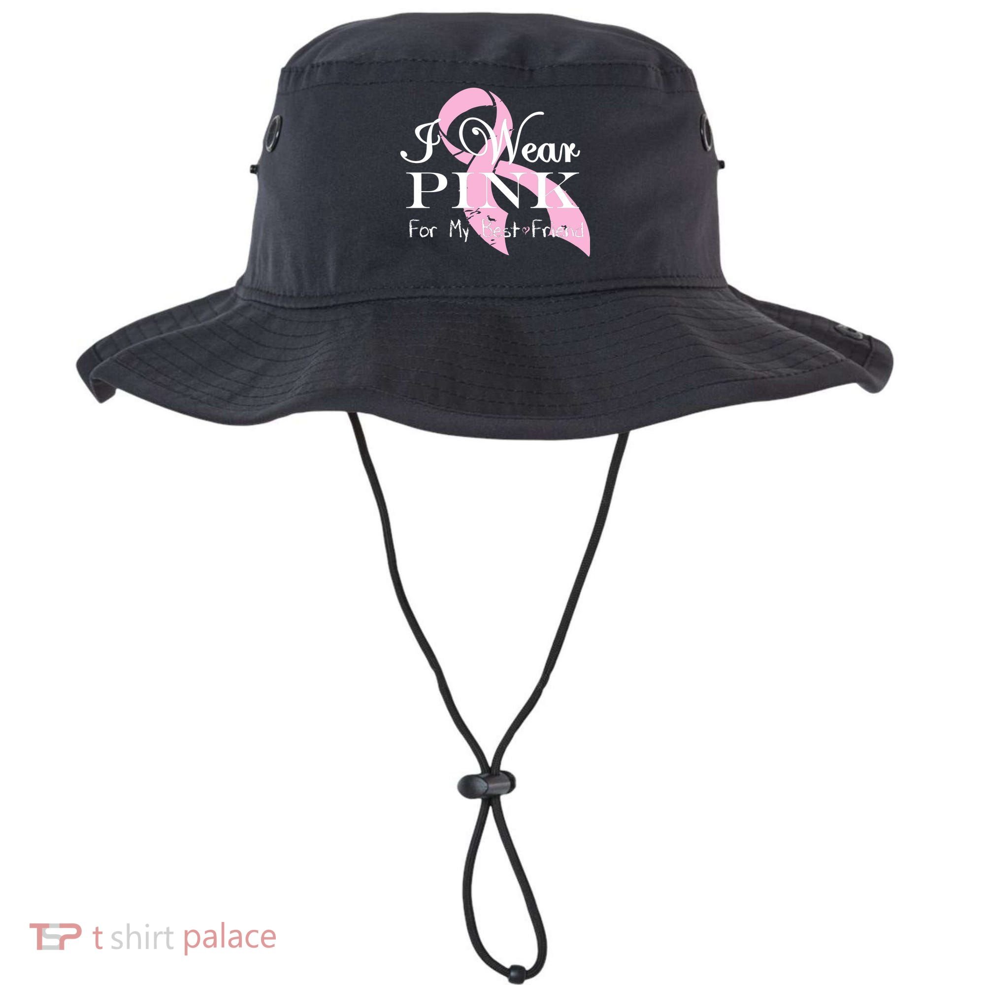 I Wear Pink For My Best Friend Bucket Hat