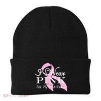 I Wear Pink For My Best Friend Beanie thumb 0