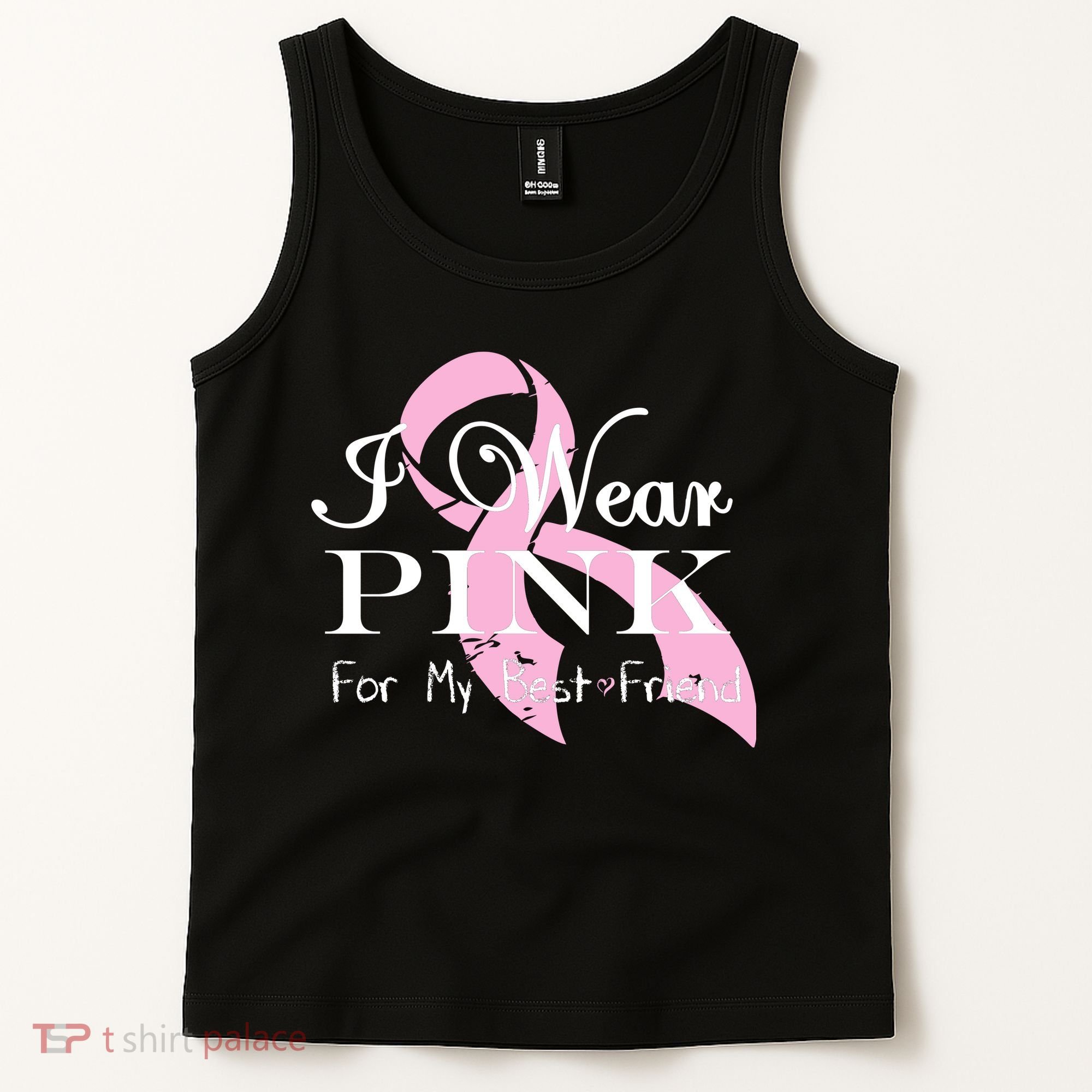 I Wear Pink For My Best Friend Tank Top