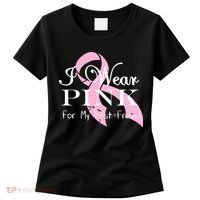 I Wear Pink For My Best Friend Women's T-Shirt thumb 0
