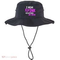 I Wear Pink For My Hero My Mom Bucket Hat thumb 0