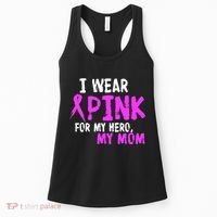 I Wear Pink For My Hero My Mom Women's Tank Top thumb 0