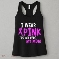 I Wear Pink For My Hero My Mom Women's Tank Top thumb 3