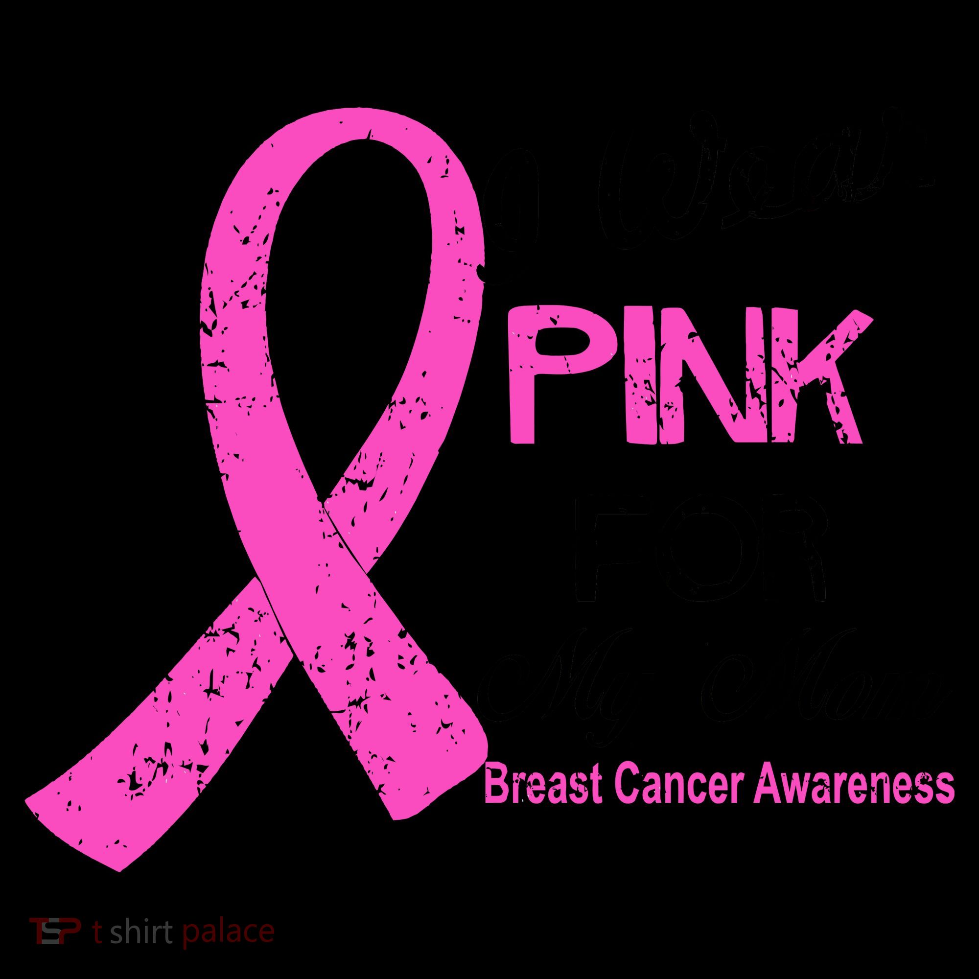 I Wear Pink For My Mom Breast Cancer Awareness Coffee Mug