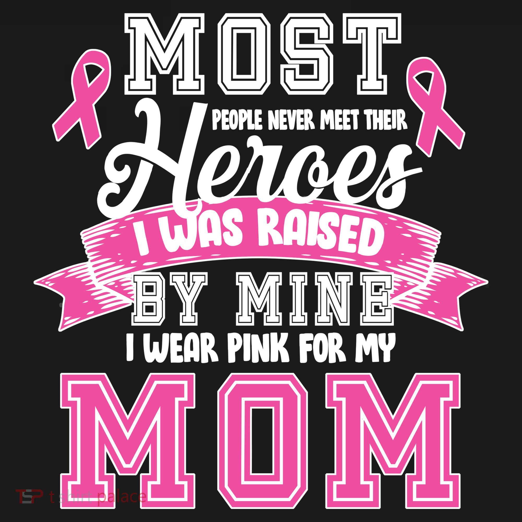 I Wear Pink For My Mom My Hero-Breast Cancer Awareness Ornament