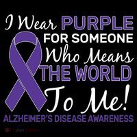 I Wear Purple Alzheimer's Disease Awareness Hoodie thumb 7