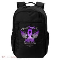 I Wear Purple For Lupus Awareness Backpack thumb 0